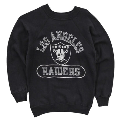 80s Champion LA Raiders Black Graphic Sweatshirt (S)