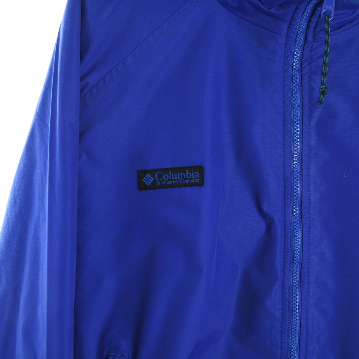 90s Columbia Blue Fleece Lined Light Jacket (XXL)