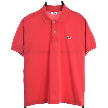 00s Lacoste Red Polo top (M)