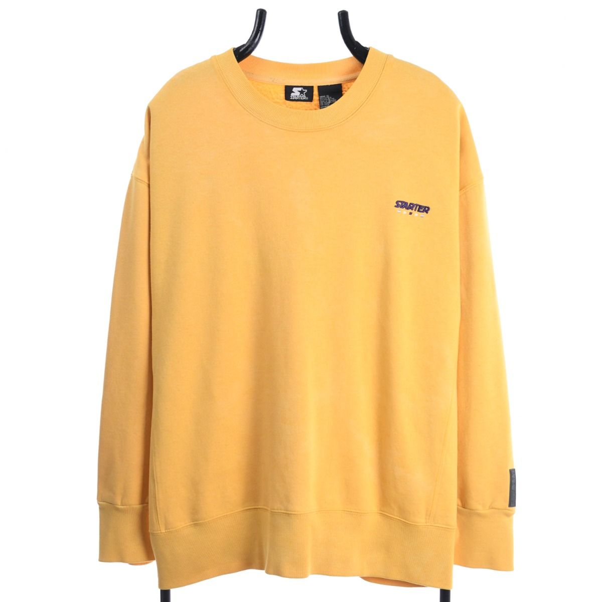 00s Starter Yellow Embroidered Sweatshirt (XL)