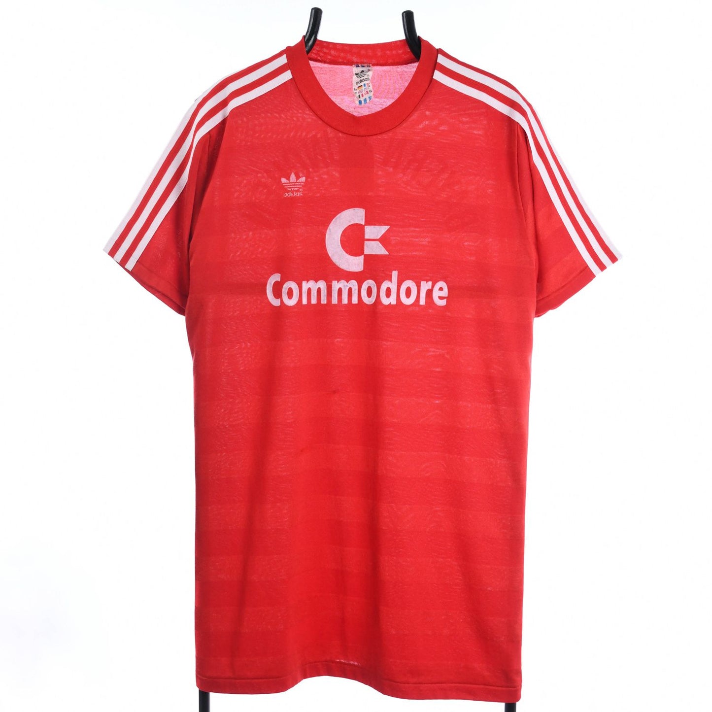 1984-89 Bayern Munich Red Adidas Home Shirt (L)