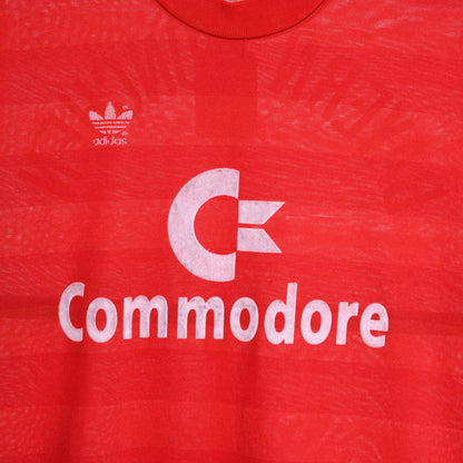 1984-89 Bayern Munich Red Adidas Home Shirt (L)