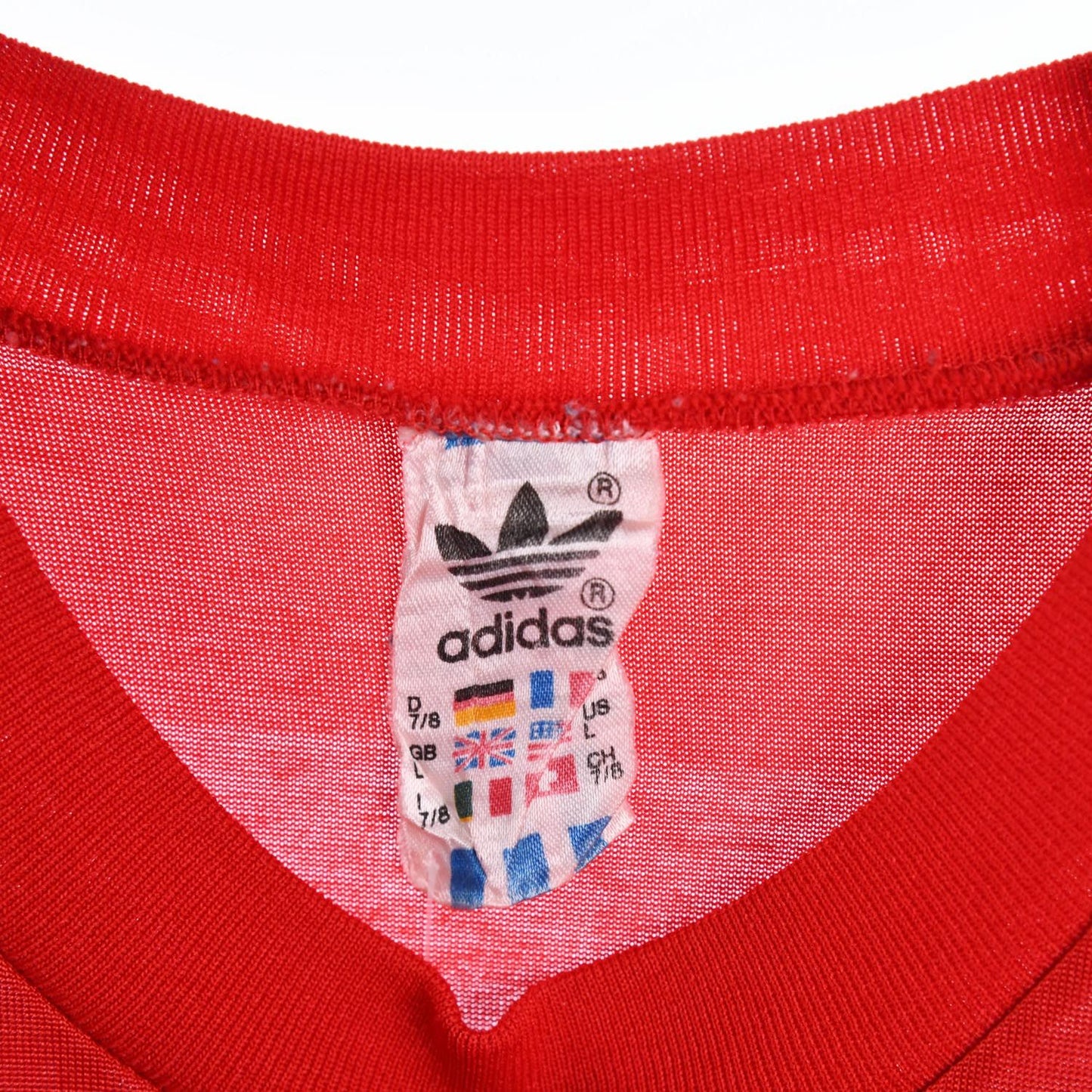 1984-89 Bayern Munich Red Adidas Home Shirt (L)