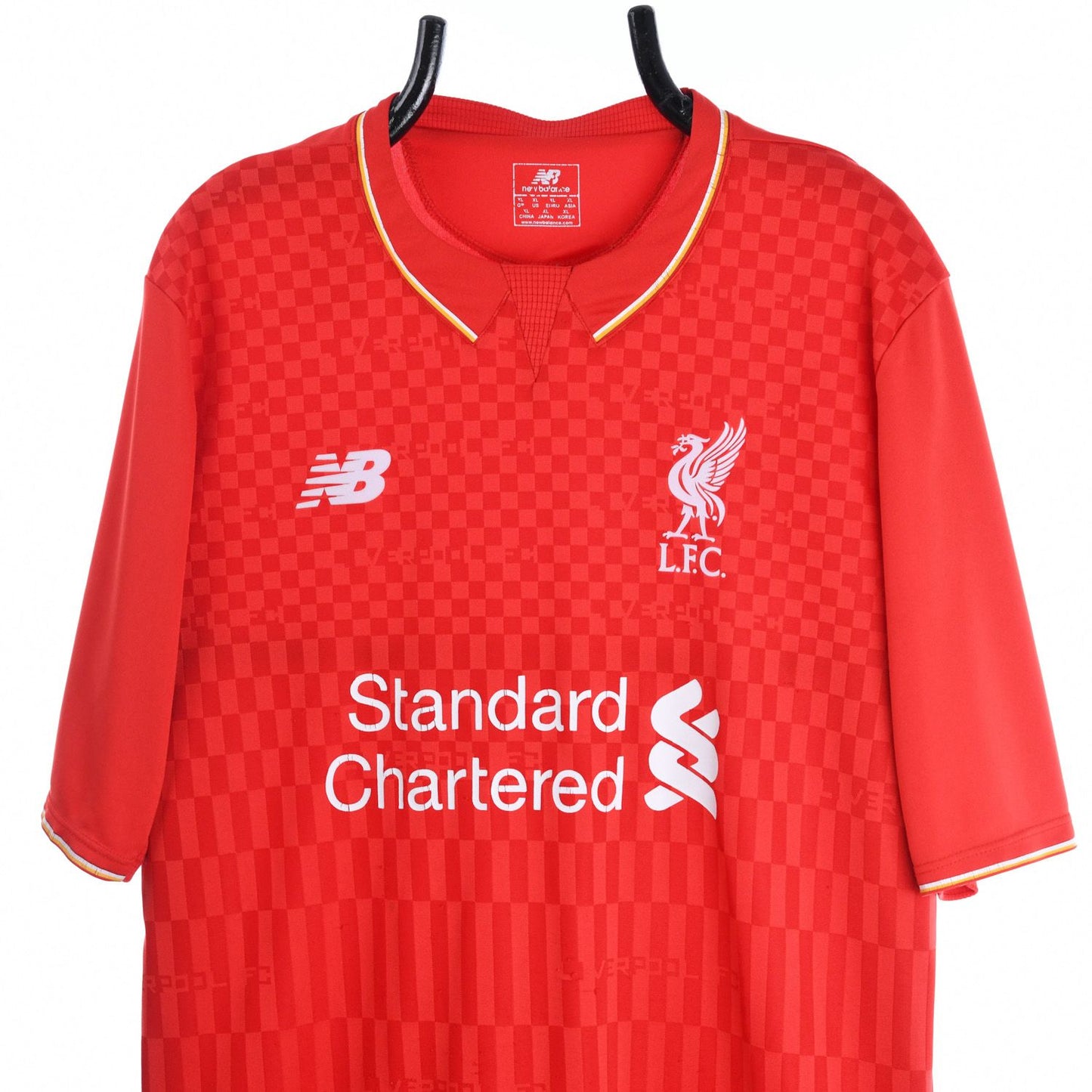 2015-16 Liverpool Home New Balance Red Shirt (XL)