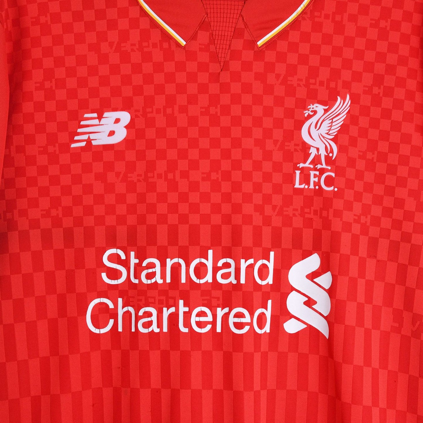 2015-16 Liverpool Home New Balance Red Shirt (XL)