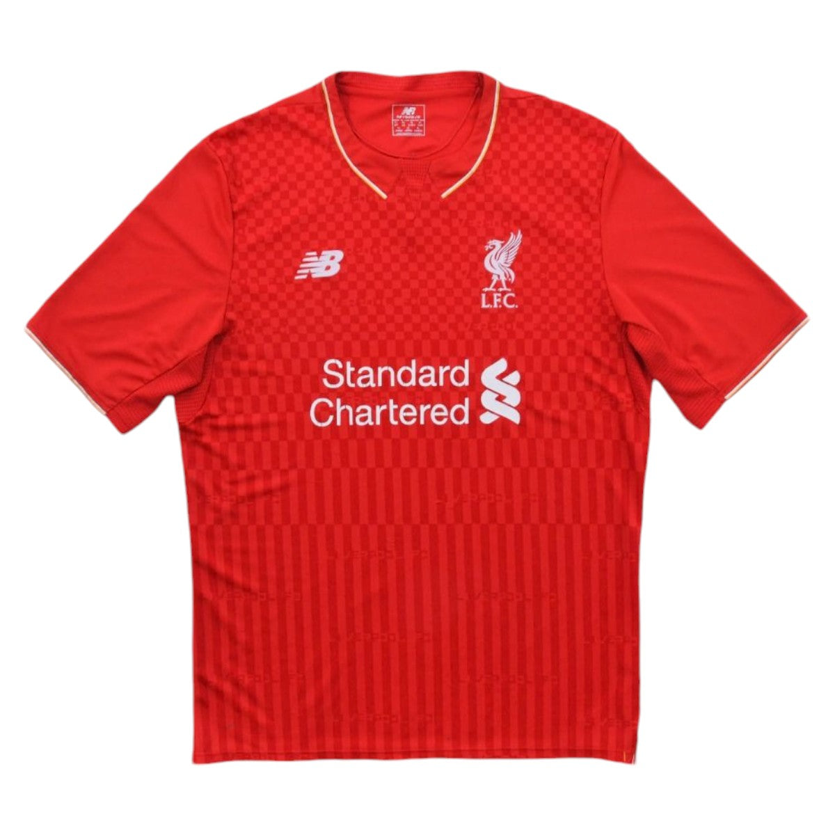 2015-16 Liverpool Home New Balance Red Shirt (XL)