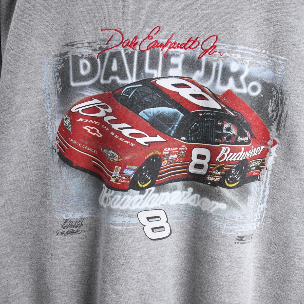 90s chase Authentic Dale Earnhardt Grey Sweatshirt (XXL)