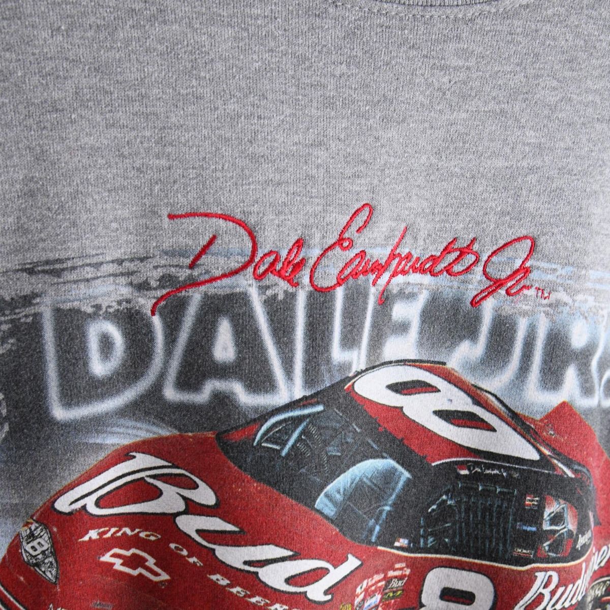 90s chase Authentic Dale Earnhardt Grey Sweatshirt (XXL)