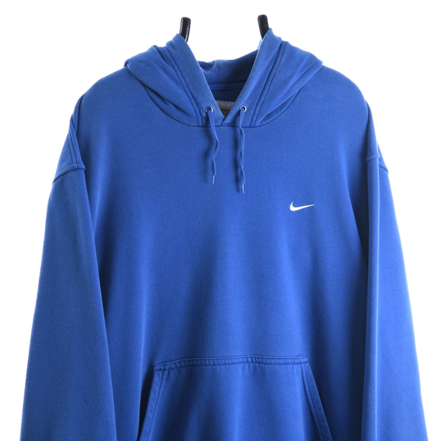 00s Nike Blue Embroidered Hoodie (XXL)