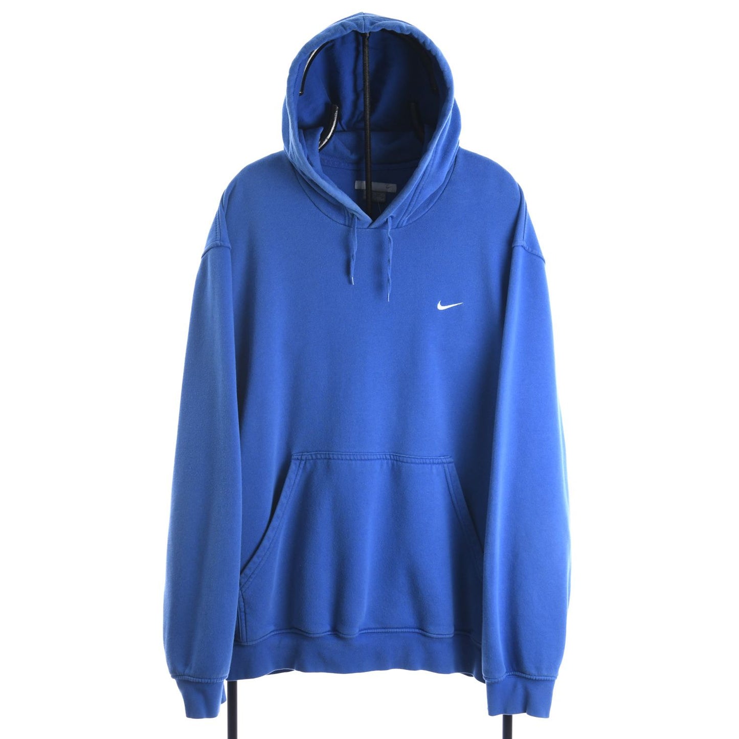 00s Nike Blue Embroidered Hoodie (XXL)