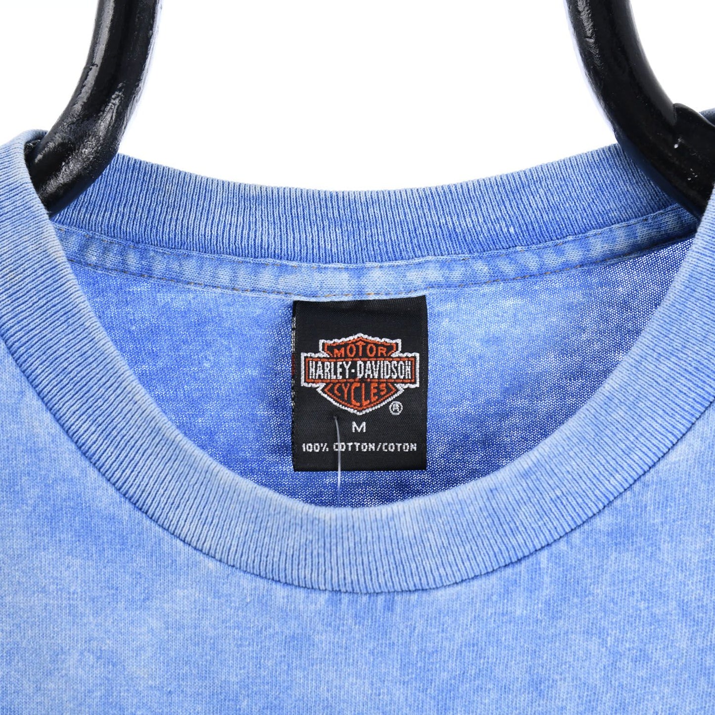 00s Harley Davidson Blue T-Shirt (S)