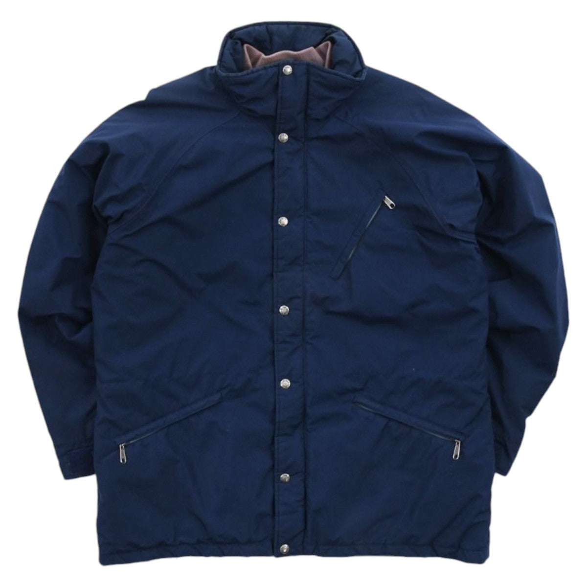 90s The North Face Gore-Tex Navy Thin Padded Jacket (XL)