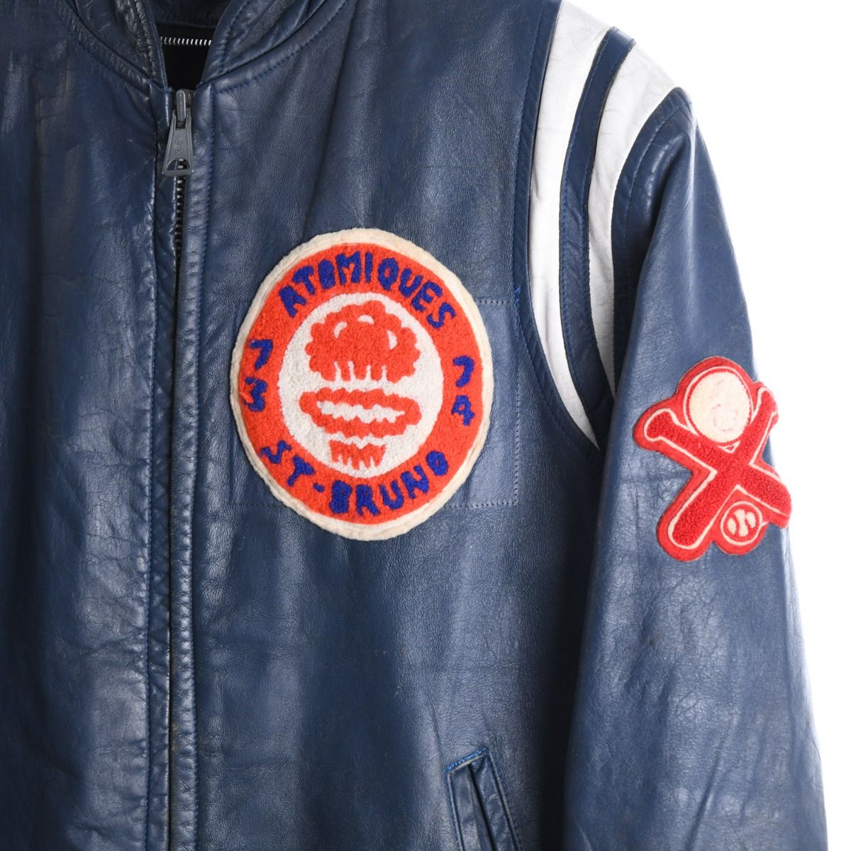 70s Saint Bruno Atomiques Navy Jacket (M)