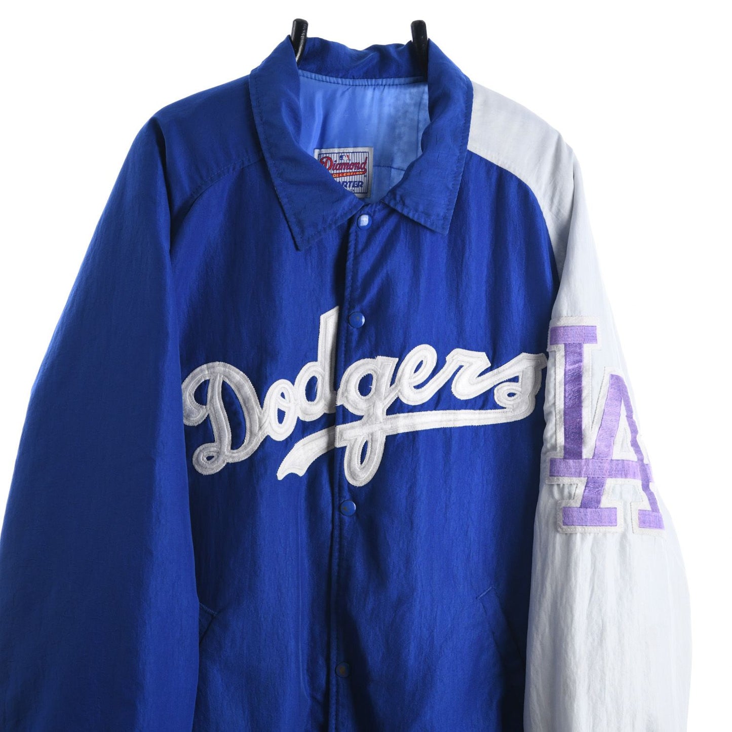 90s LA Dodgers Starter Blue Padded Varsity Jacket (XXL)