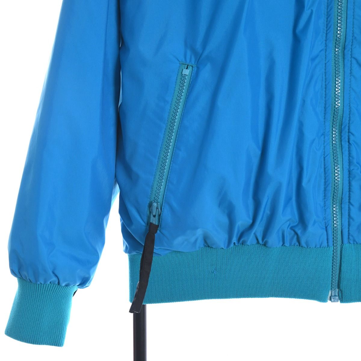 90s Columbia Blue/Black Reversible Light Jacket (M)