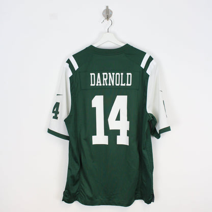 New York Jets Nike X NFL #14 Darnold Jersey (XL)