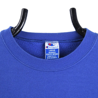 90s Talorsville Warriors Champion Blue Sweatshirt (L)