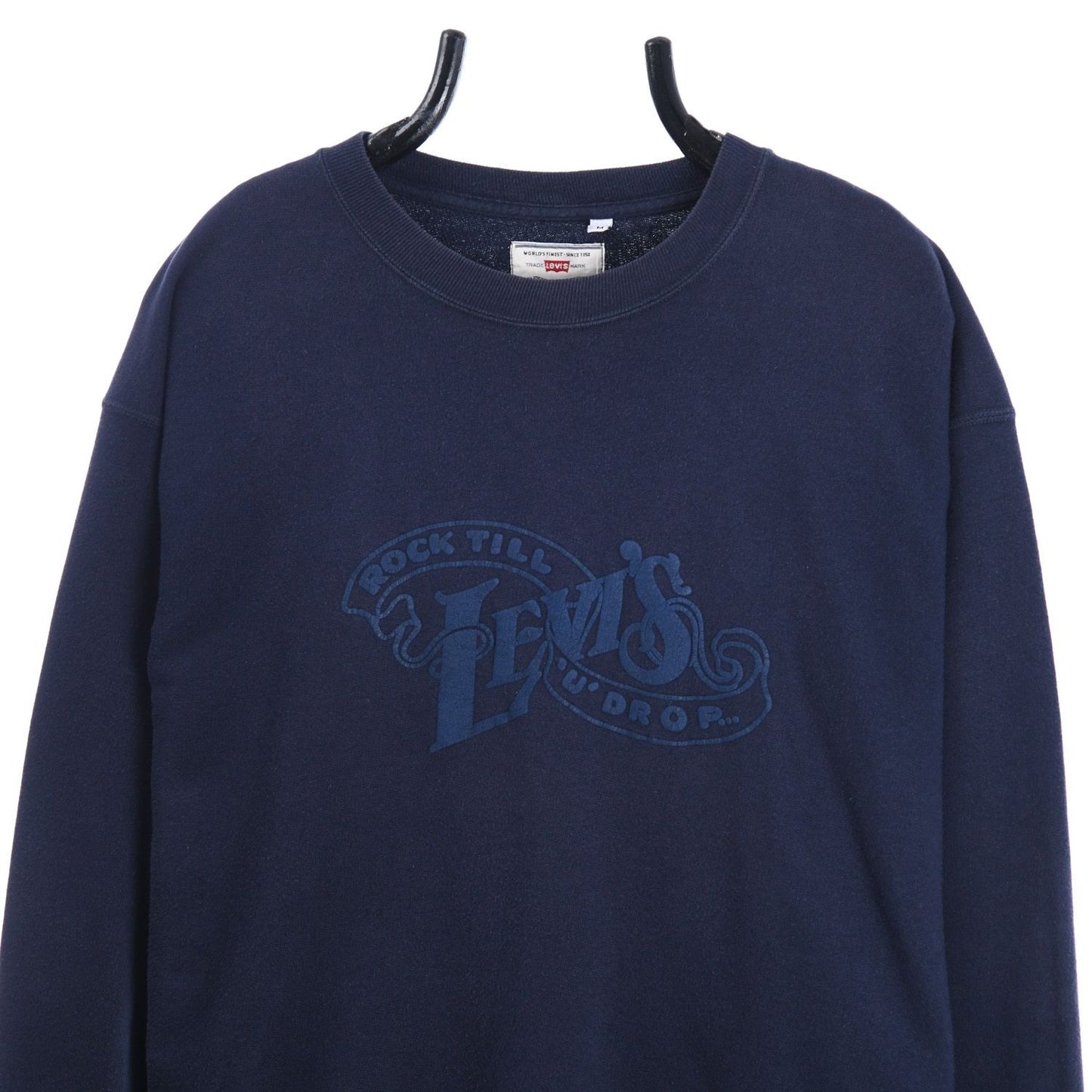 80s Levi's Navy Sweatshirt (S)