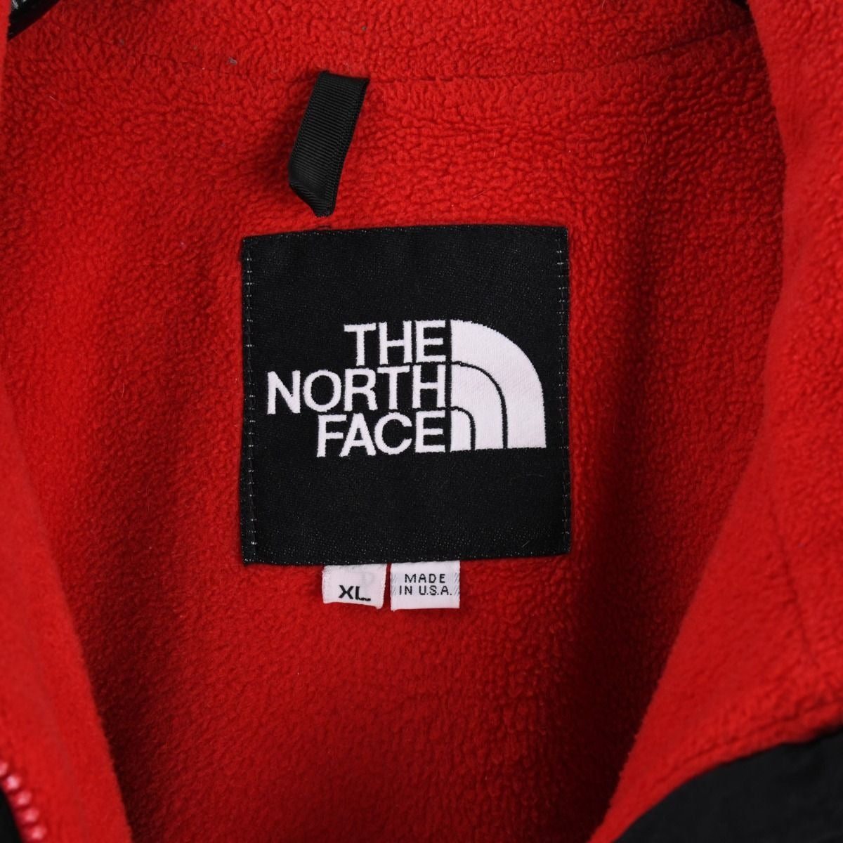 90s The North Face Black Fleece Lined Gilet (XL)