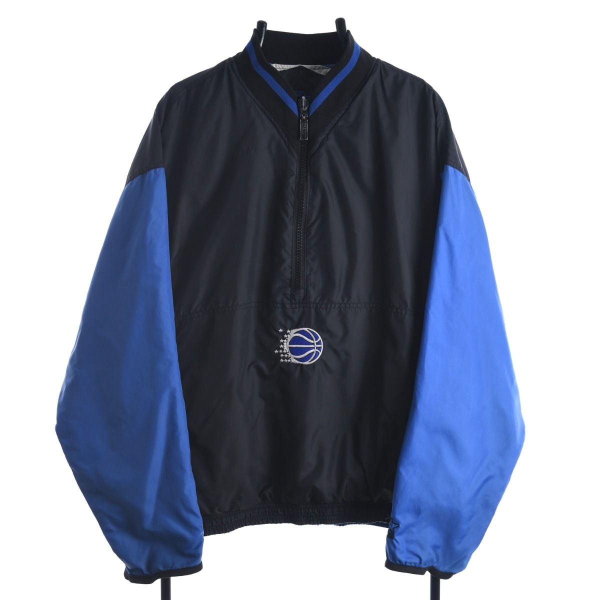 90s Oralndo Magic Starter Black Reversible Light Jacket (L)