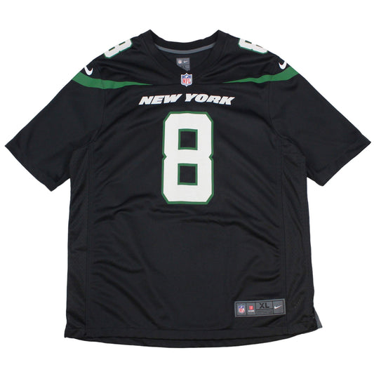 New York Jets Nike Black #8 Moore Jersey (XL)