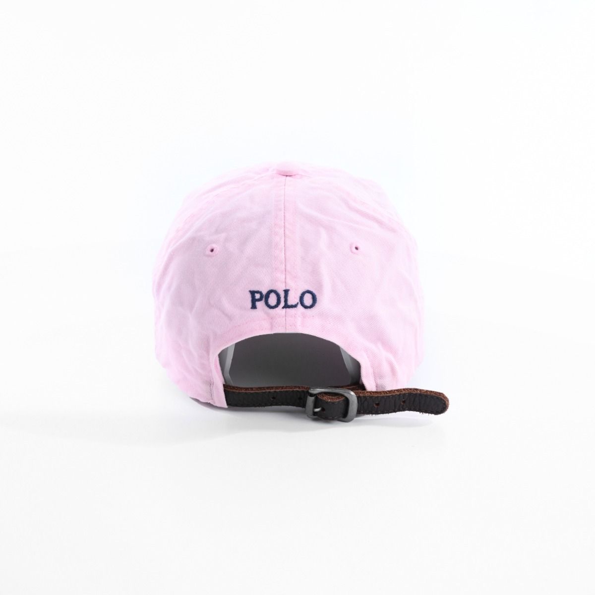 Polo Ralph Lauren Pink Leather Strap Cap