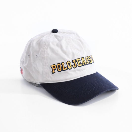 90s Polo Jeans Co White Baseball Cap