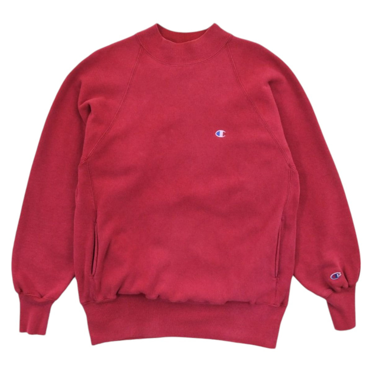 90s Champion Reverse Weave Red Heavy Sweatshirt (M)