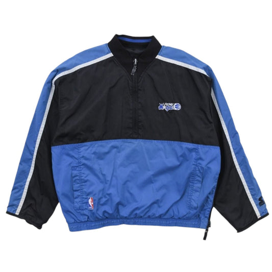 90s Oralndo Magic Starter Black Reversible Light Jacket (L)