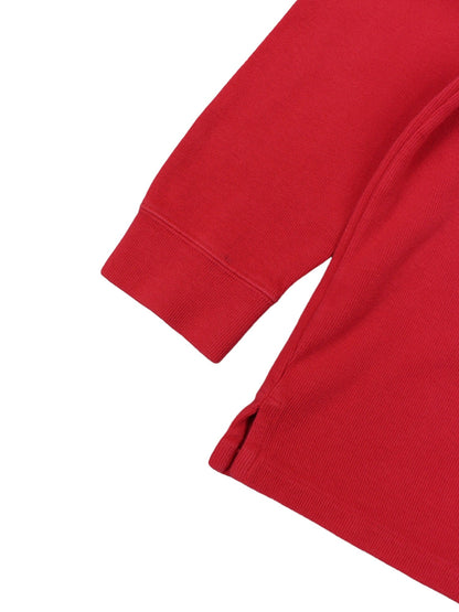 Polo Ralph Lauren Red 1/4 Zip Sweatshirt (XL)